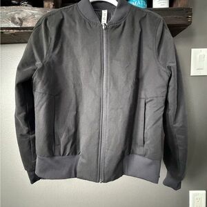 lululemon athletica Charcoal Bomber Jacket